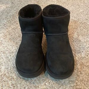 Black mini UGGS
